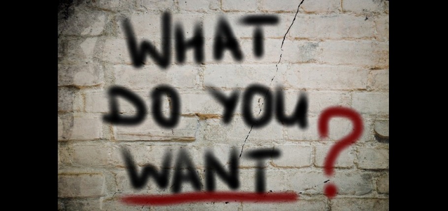 What do you want?