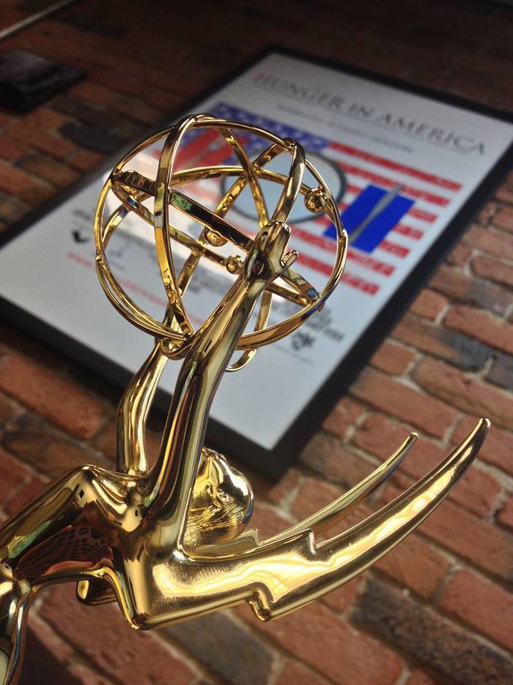 Hunger in America Movie wins the 2015 Mid South Emmy for best topical documentary.