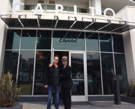 CEO Jimi Petulla and Consultant Brian Kraft at Capitol Studios Hollywood