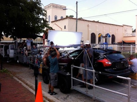 Commercial shoot for Ford Focus