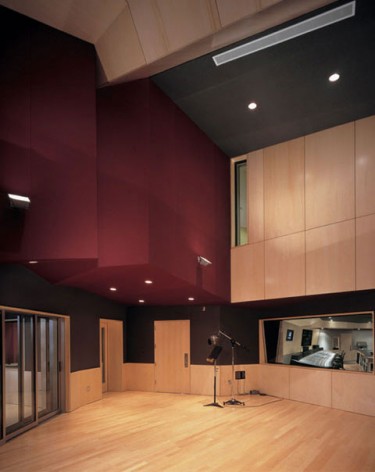 Studio A Tracking Room in Luminous Sound