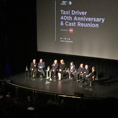 Panel discussion at “Taxi Driver”, Tribeca 2016