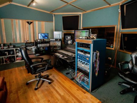 Control Room in Miller Street Studios
