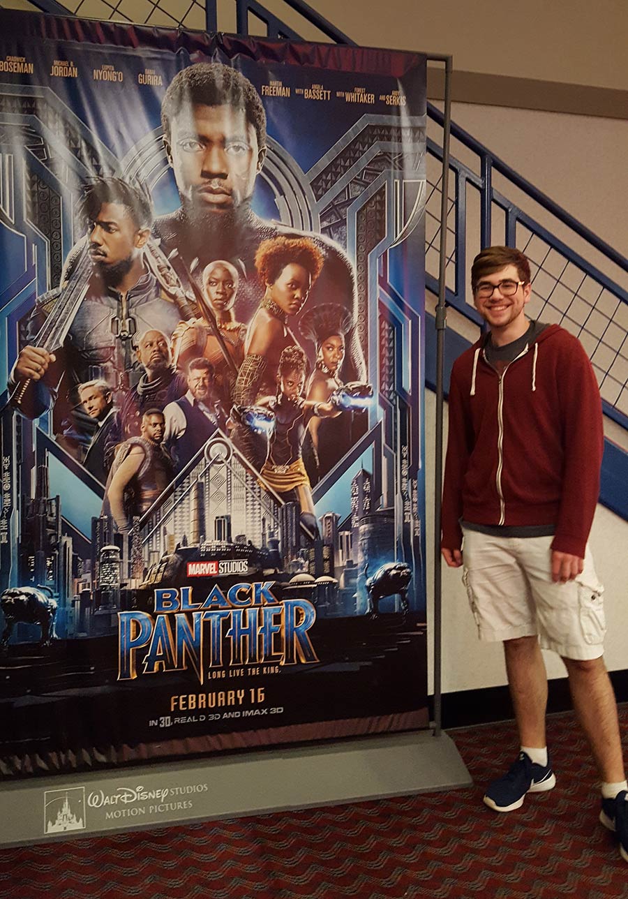 Film Connection grad Black Panther