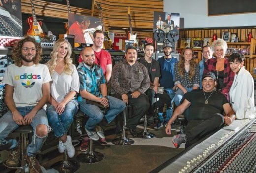 Recording Connection students & grads with Chris Lord-Alge at Mix L.A.